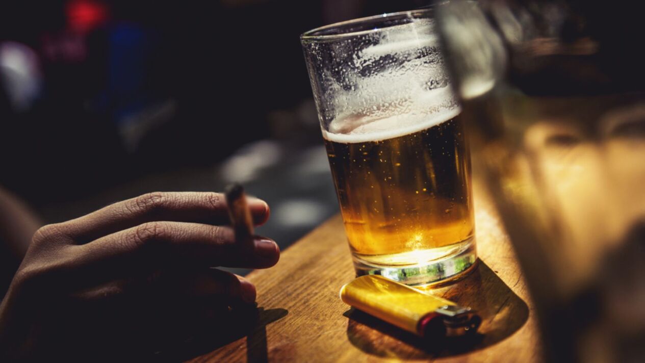 Smoking and alcohol as reasons for hypertension