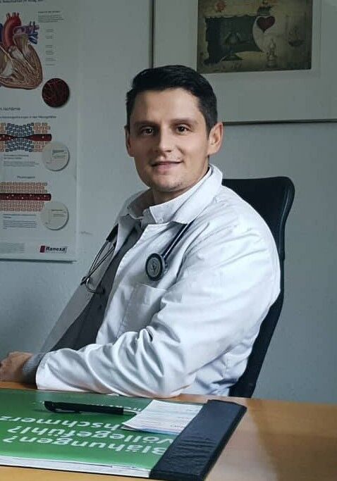 Doctor cardiologist Luka Blašković